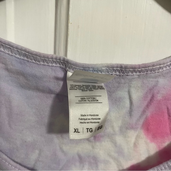 Alesana Tie Dye Tank Top Purple Pink Blue XL Emo Band Post Hardcore L1 - Picture 3 of 6